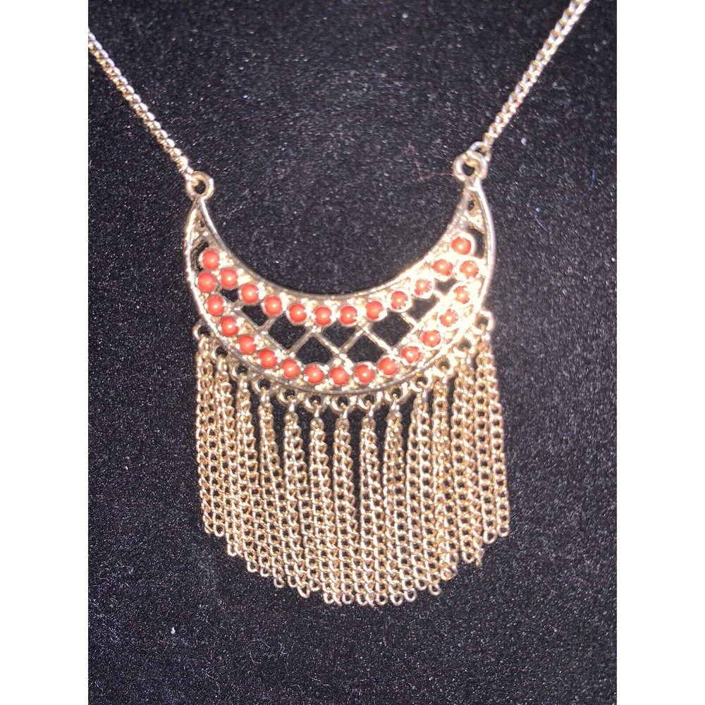 COPY - BCBGeneration Gold tone Chain Necklace Costume Estate 25-27”